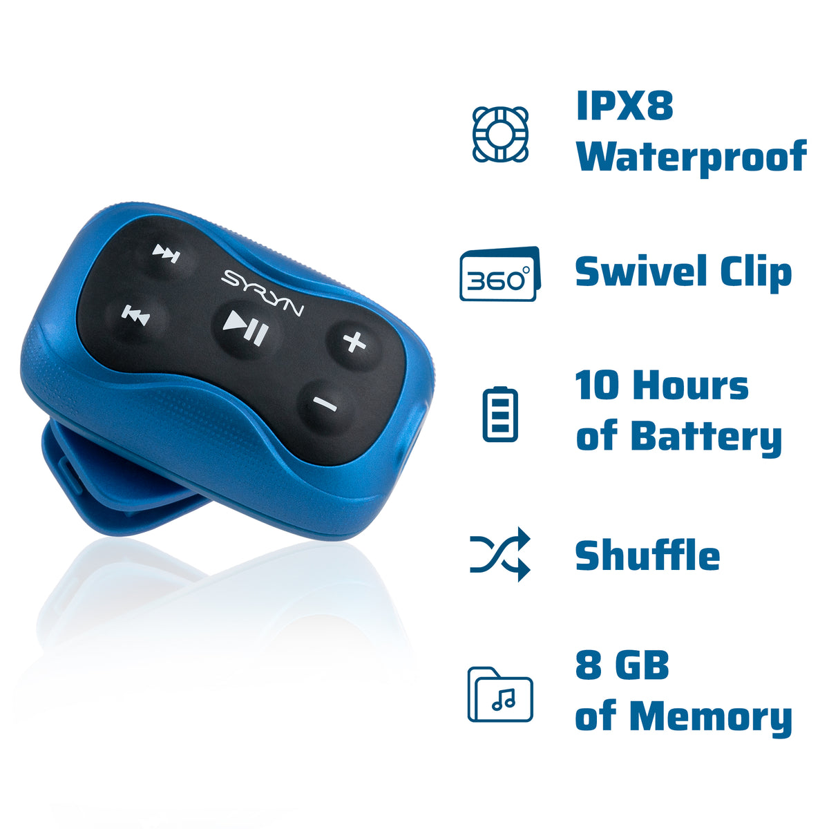 Waterproof SYRYN 2 Bundle for Swimming