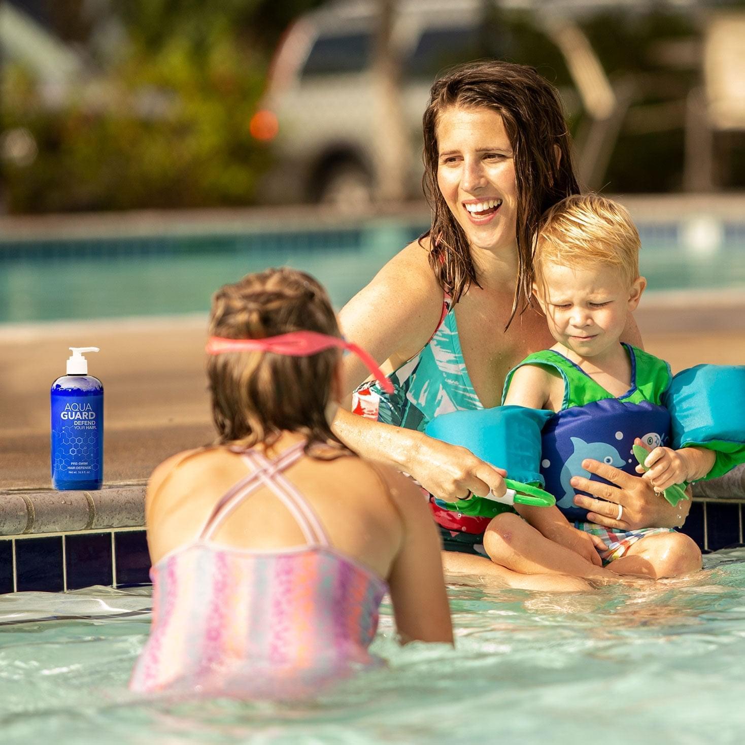 AquaGuard Pre-Swim Hair Defense